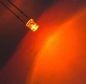 Preview: LED 3mm, ORANGE, Gehäuse farblos